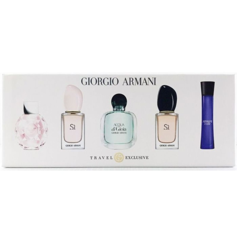 Giorgio Armani 5 Piece Variety Set by Giorgio Armani for Women