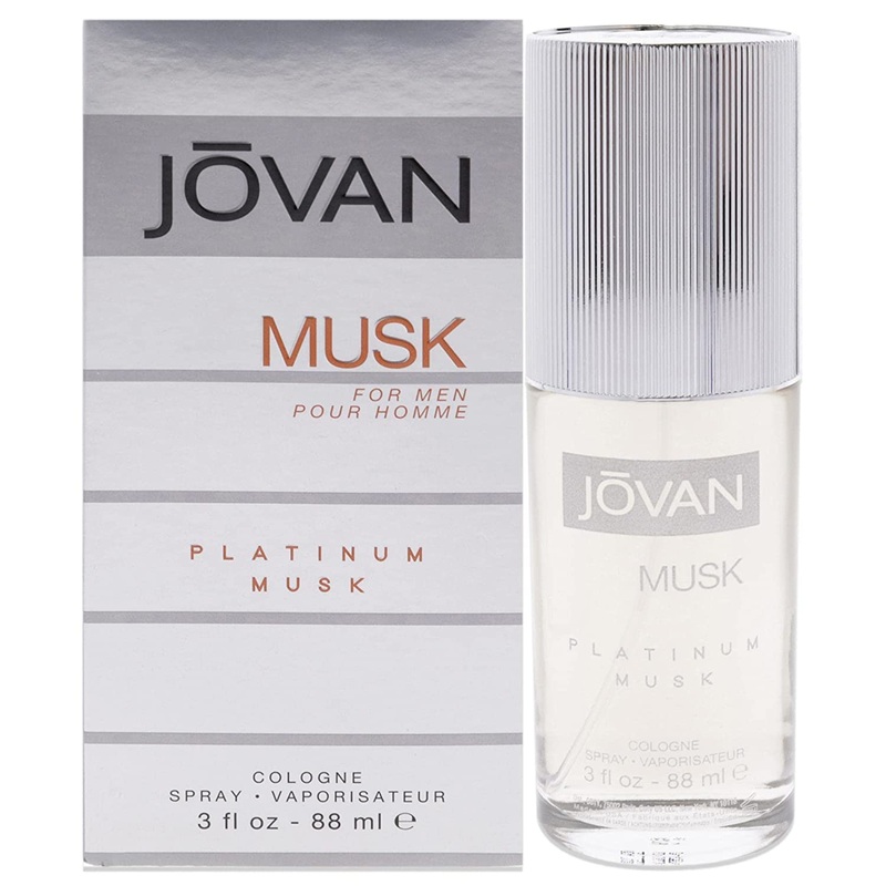 Jovan Platinum Musk 88ML EDC Spray (M)