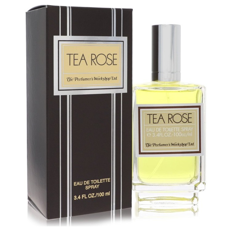 Tea Rose by Perfumers Workshop Eau De Toilette Spray 3.4 oz for Women - Premium Designer Fragrance