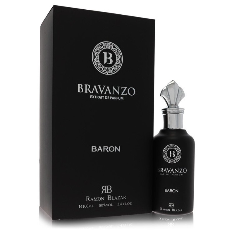 Dumont Bravanzo Baron by Dumont Paris Extrait De Parfum Spray (Unisex) 3.4 oz for Men - Premium Designer Fragrance