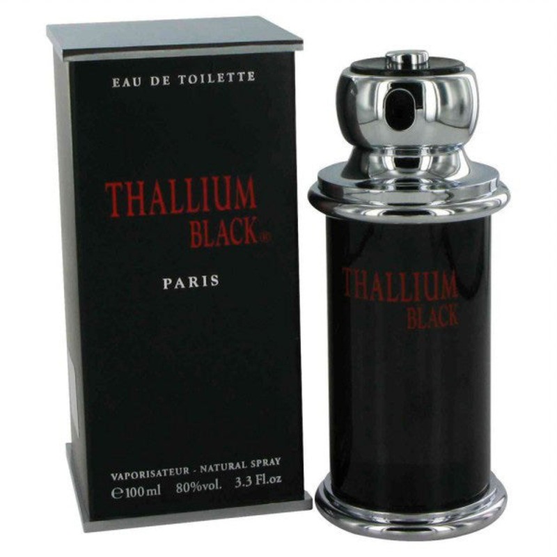 Thallium Black by Parfums Jacques Evard 3.3 Oz. Eau De Toilette For Men
