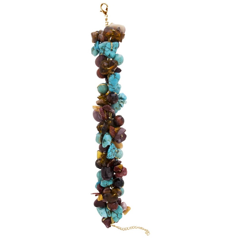 The Purple Door The Ginger Bracelet PDB-27-H Aqua