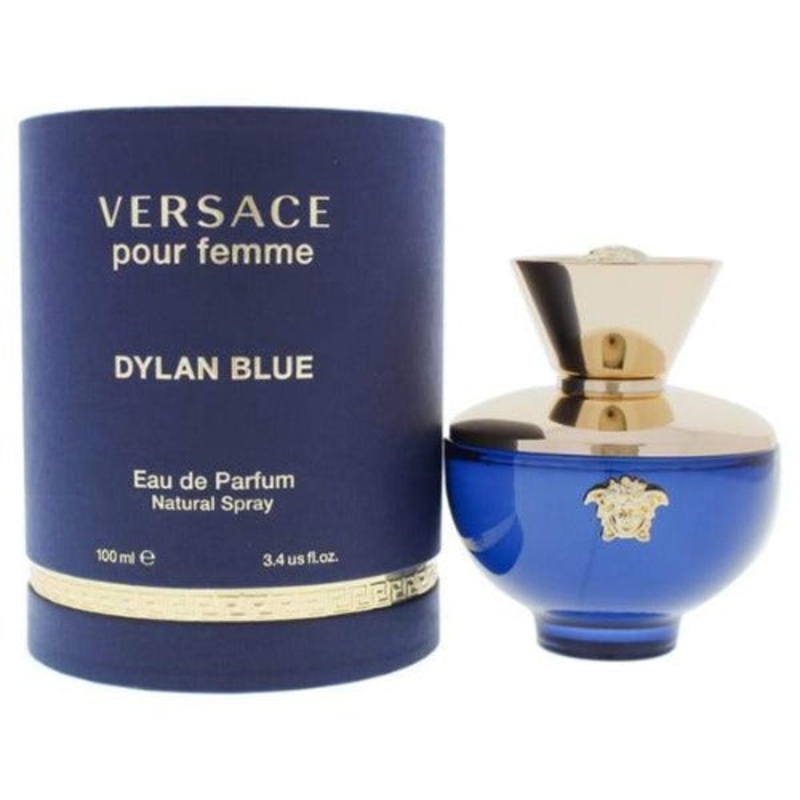 Versace Dylan Blue Pour Femme Eau De Parfum 3.4 Oz