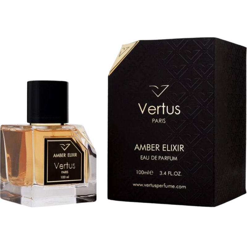Vertus Amber Elixir Eau de parfum | Samples 3.4 oz / 100 ml
