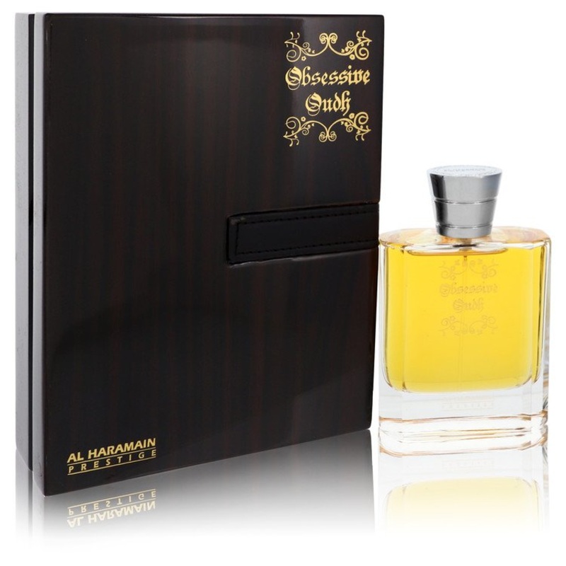 Al Haramain Obsessive Oudh by Al Haramain For Men Eau De Parfum Spray (Unisex) 3.4 oz