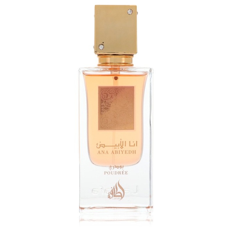Ana Abiyedh I am White Poudree by Lattafa Eau De Parfum Spray (Unisex Unboxed) 2 oz / 60 ml for Women