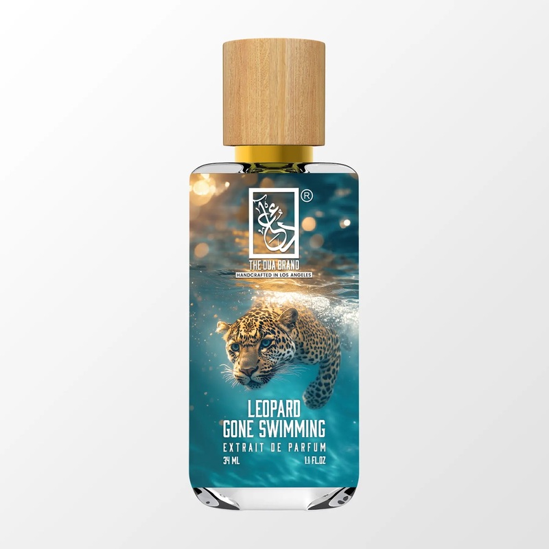 Leopard Gone Swimming