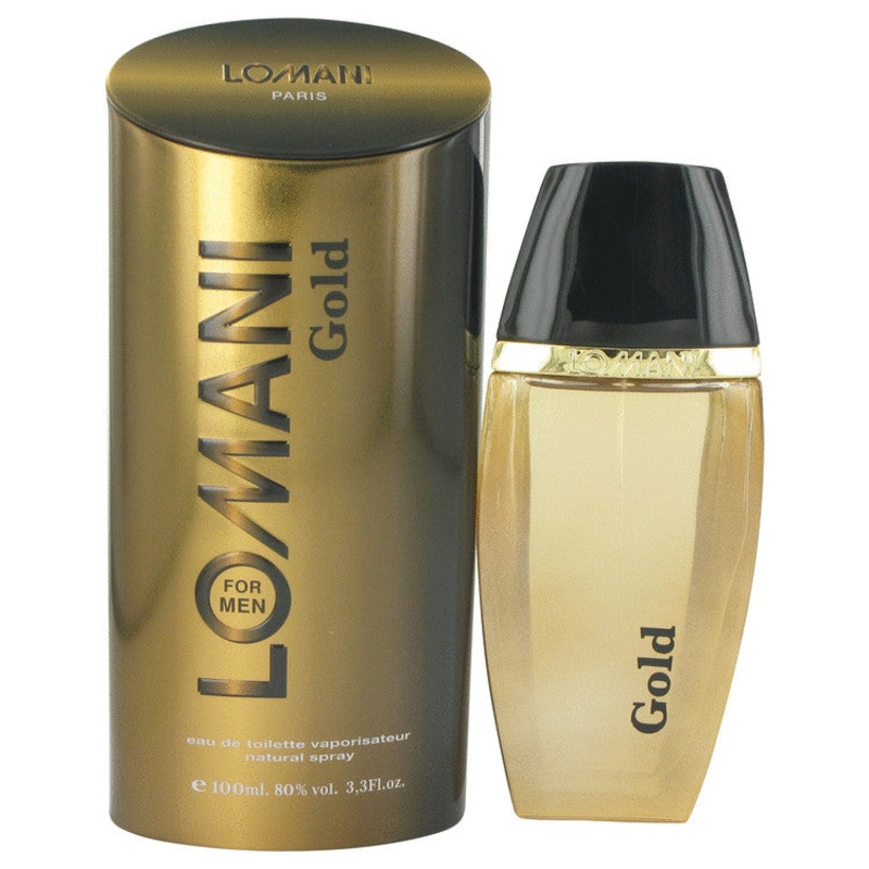 Lomani Gold by Lomani For Men Eau De Toilette Spray 3.3 oz