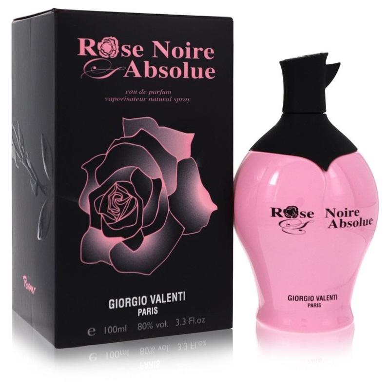Rose Noire Absolue by Giorgio Valenti Eau De Parfum Spray 3.4 oz for Women - Premium Designer Fragrance