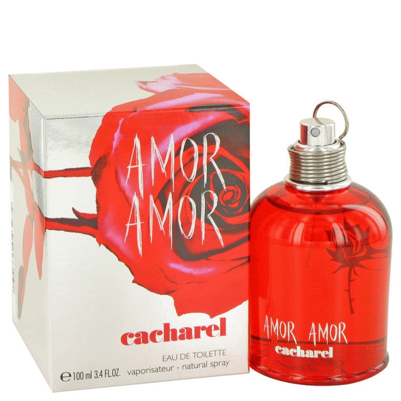 Amor Amor by Cacharel For Women Eau De Toilette Spray 3.4 oz