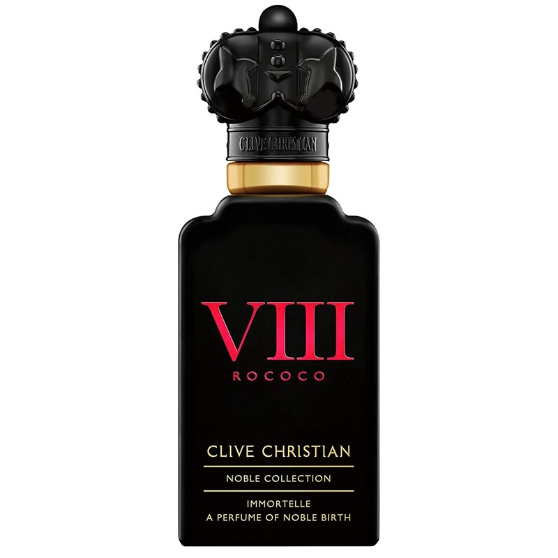 Clive Christian Noble Collection VIII Rococo Immortelle Parfum for Men - Box Item 5ml Atomizer Black
