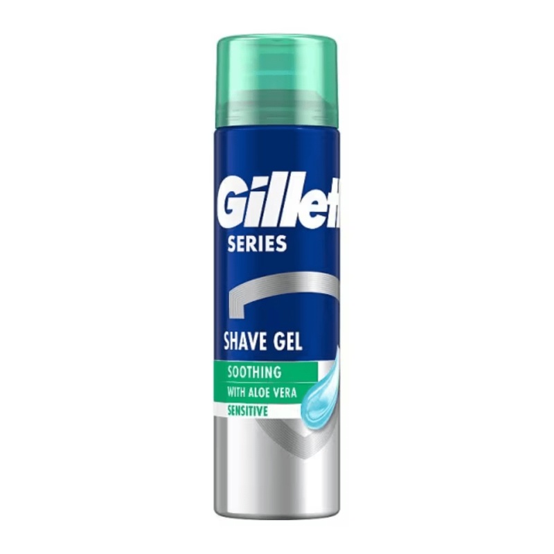 Gillette Series Sensitive Shave Gel with Aloe Vera (200ml)