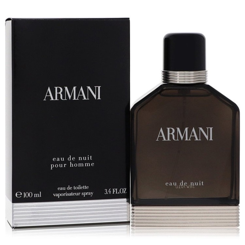 Armani Eau De Nuit by Giorgio Armani Eau De Toilette Spray 3.4 oz for Men - Premium Designer Fragrance