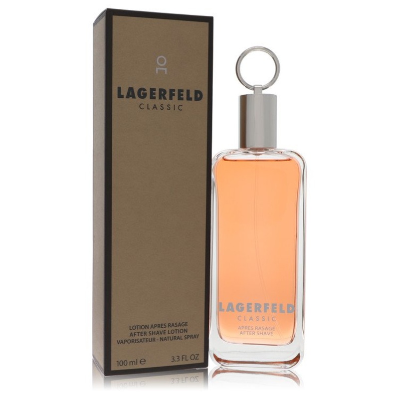 Lagerfeld by Karl Lagerfeld After Shave Lotion 3.3 oz for Men - Premium Designer Fragrance