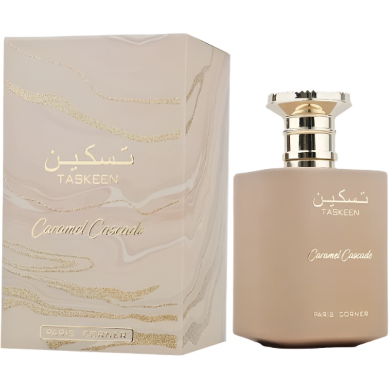 Paris Corner Taskeen Caramel Cascade Eau De Parfum 3.4 Oz