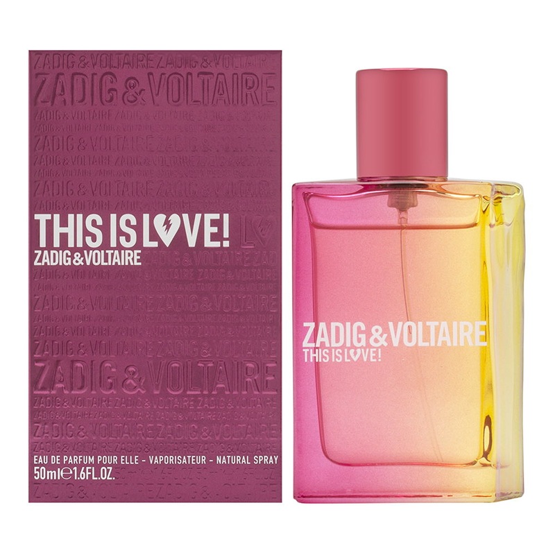 Zadig & Voltaire This is Love! for Women 1.6 oz Eau de Parfum Pour Elle Spray