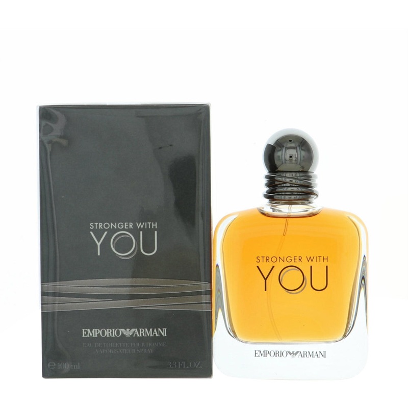 Emporio Armani Stronger With You By Giorgio Armani 3.3 Oz Eau De Toilette Spray For Men In Box