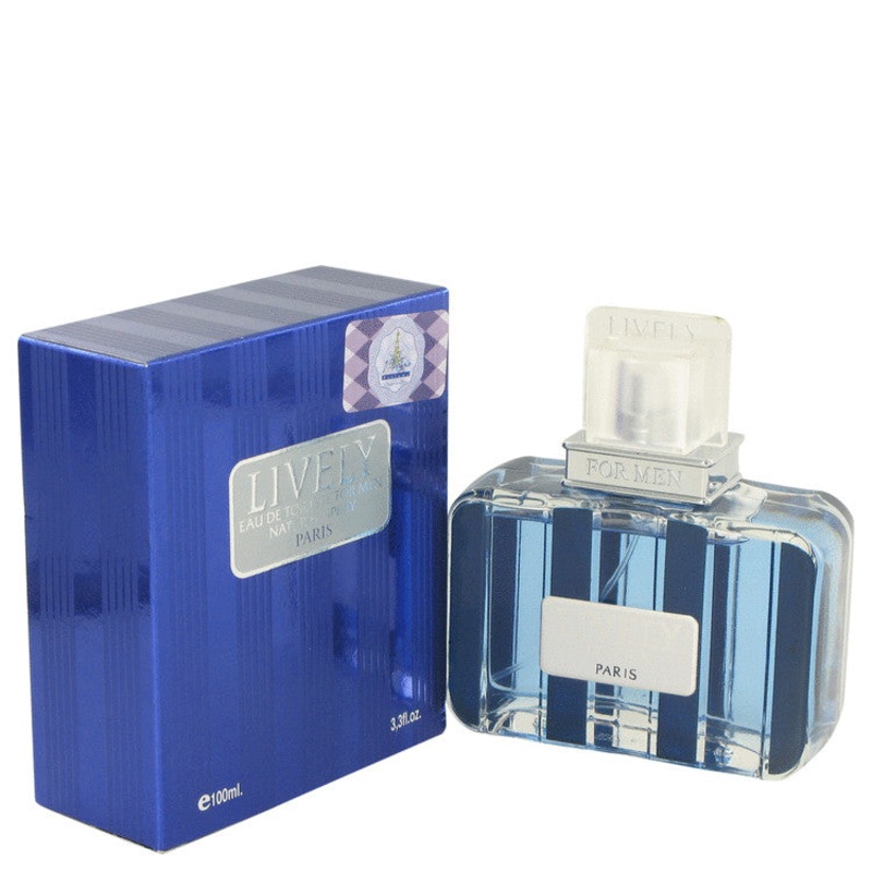 Lively by Parfums Lively For Men Eau De Toilette Spray 3.4 oz