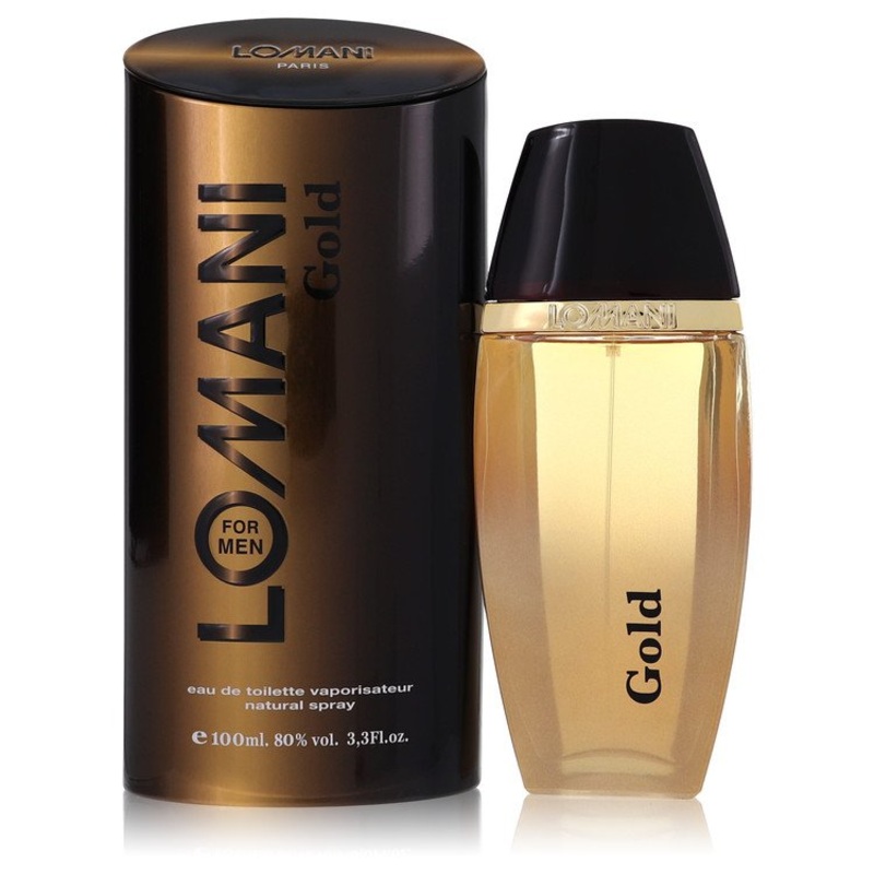 Lomani Gold by Lomani Eau De Toilette Spray 3.3 oz for Men - Premium Designer Fragrance