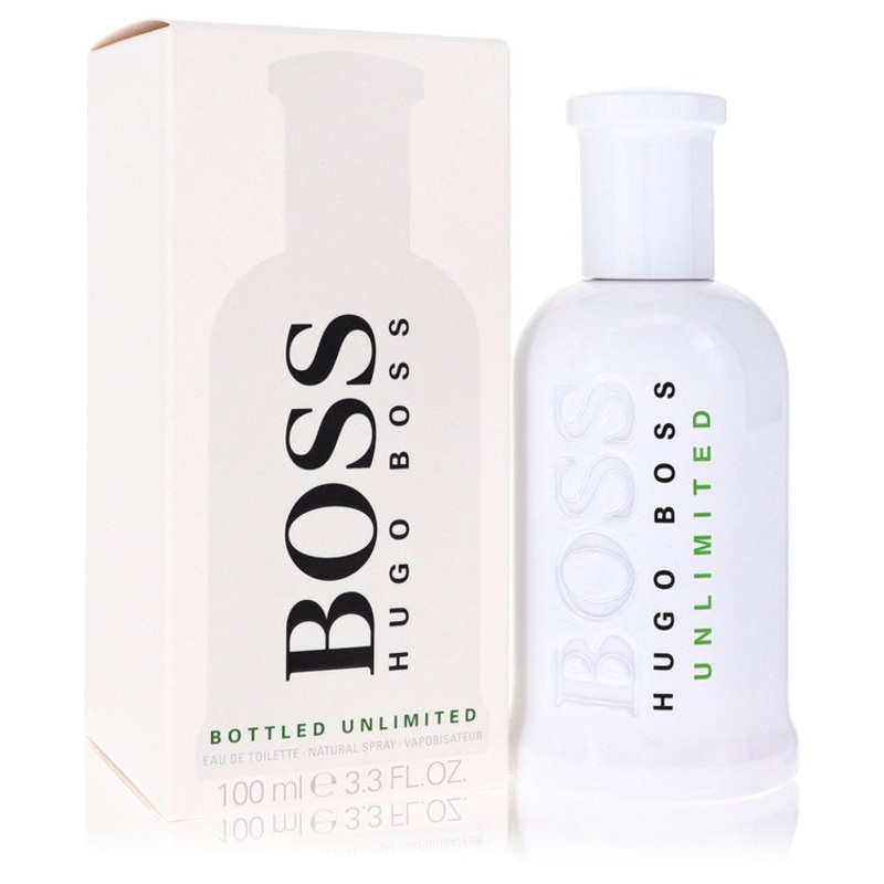 Boss Bottled Unlimited 3.3 EDT Spray 3.3 Oz Cologne by Hugo Boss for Men