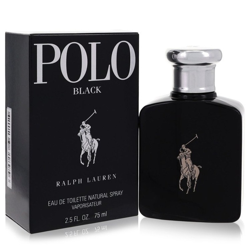 Rl Polo Black EDT Spray 2.5 Oz Cologne by Ralph Lauren for Men