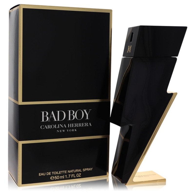Bad Boy by Carolina Herrera For Men Eau De Toilette Spray 1.7 oz
