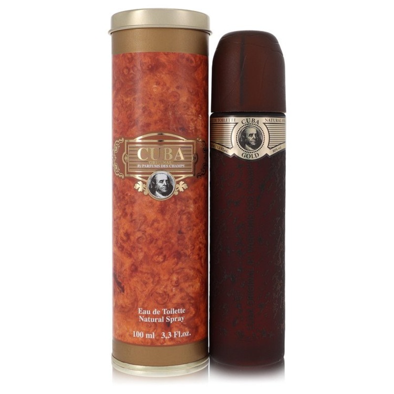 Cuba Gold by Fragluxe Eau De Toilette Spray 3.4 oz for Men - Premium Designer Fragrance