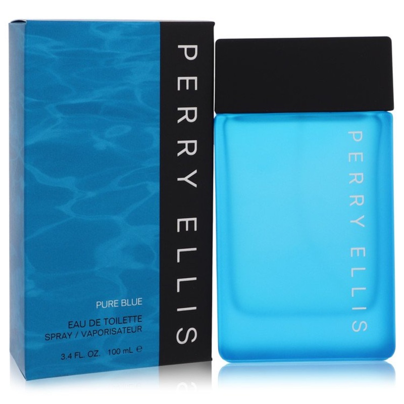Perry Ellis Pure Blue by Perry Ellis Eau De Toilette Spray 3.4 oz for Men - Premium Designer Fragrance
