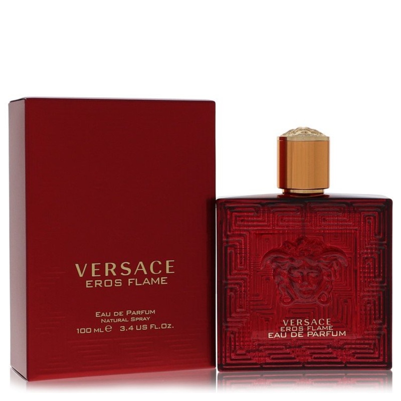 Versace Eros Flame 3.4 EDP Spray 3.4 Oz Cologne by Versace for Men