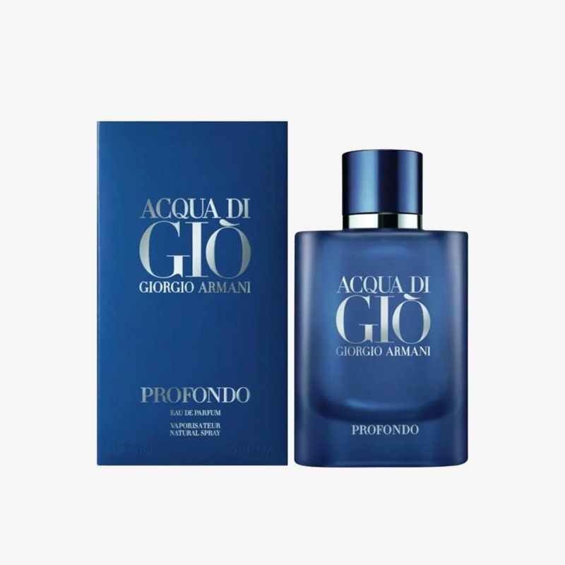 Acqua Di Gio Profondo for Men by Giorgio Armani Eau de Parfum 2.5 oz