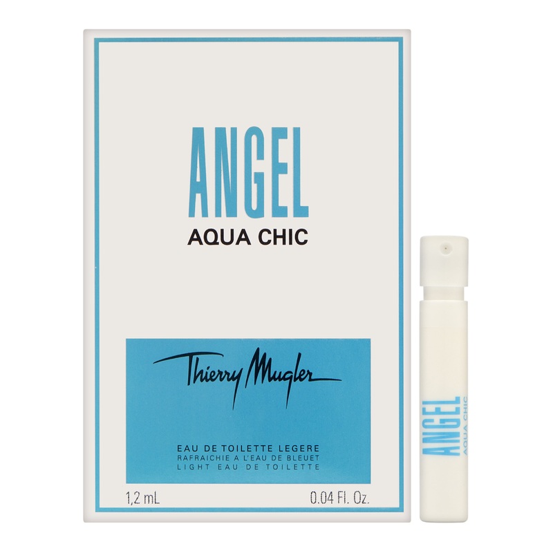 Angel Aqua Chic by Thierry Mugler for Women 0.04 oz Eau de Toilette Vial Spray