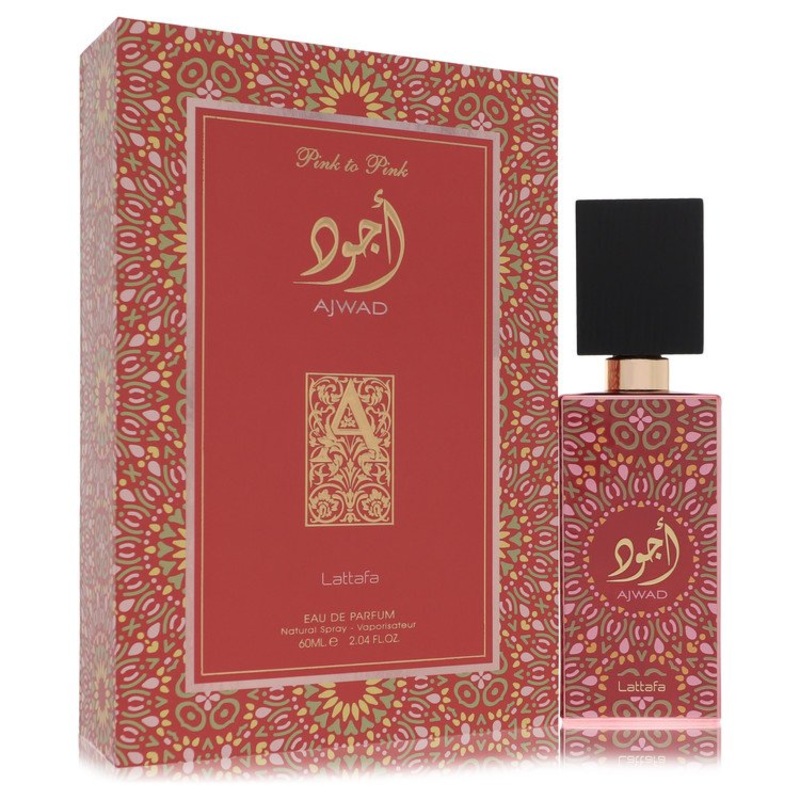 Lattafa Ajwad Pink to Pink by Lattafa For Women Eau De Parfum Spray (Unisex) 2 oz