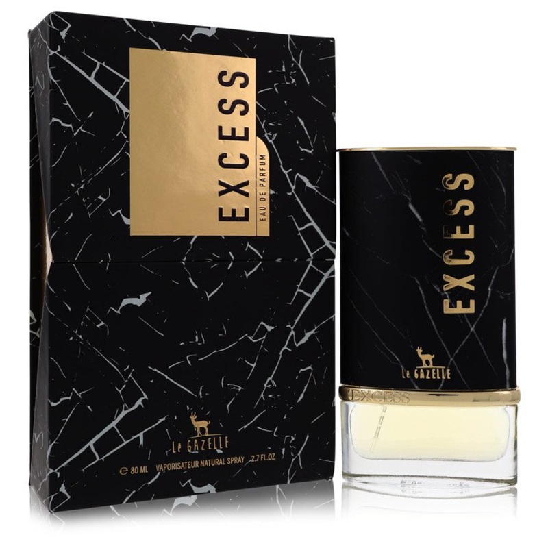 Le Gazelle Excess by Le Gazelle Eau De Parfum Spray (Unisex) 2.7 oz for Men - Premium Designer Fragrance