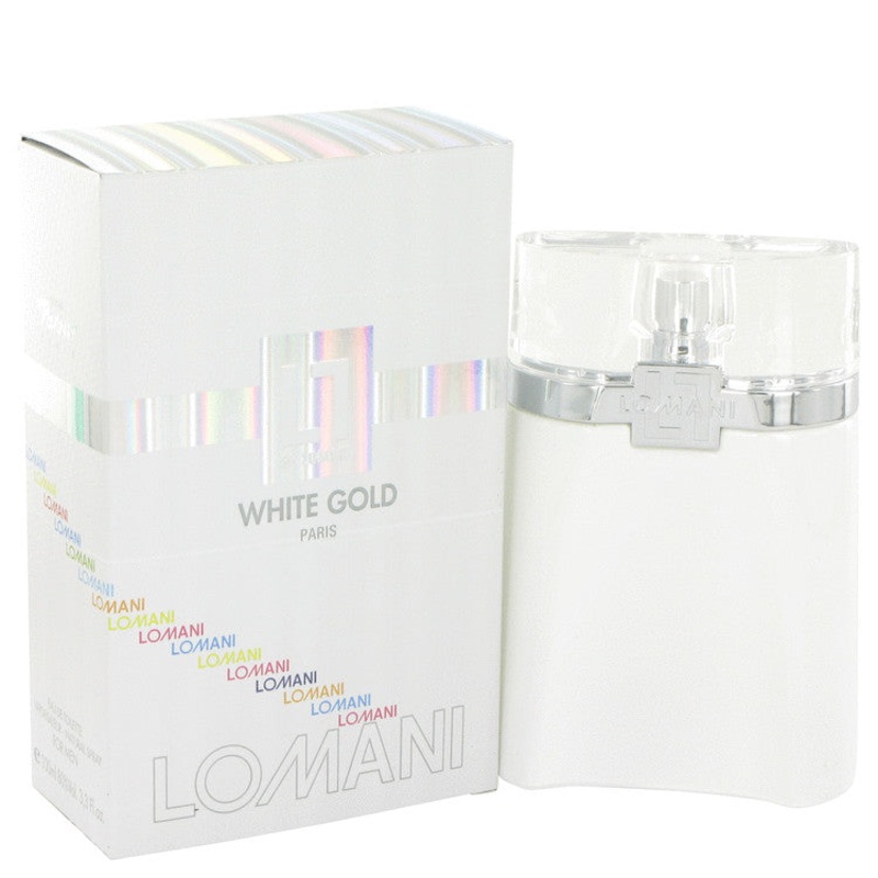 Lomani White Gold by Lomani For Men Eau De Toilette Spray 3.4 oz