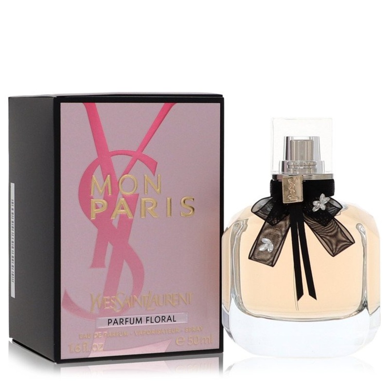 Mon Paris Floral by Yves Saint Laurent Eau De Parfum Spray 1.6 oz for Women - Premium Designer Fragrance