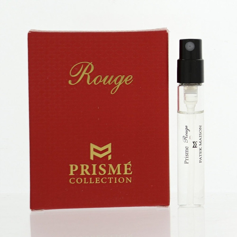 Prisme Collection Rouge By Patek Maison Fragrance 0.10 Oz Edp Spray For Unisex - Vial