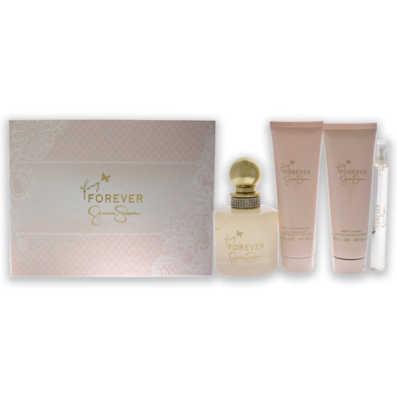 Fancy Forever by Jessica Simpson for Women - 4 Pc Gift Set 4 oz.