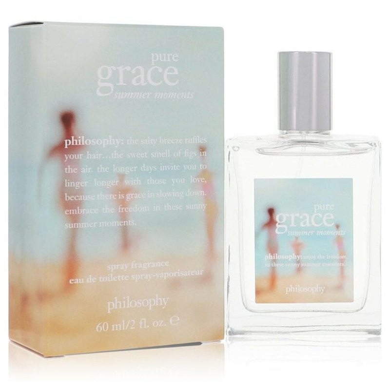 Pure Grace Summer Moments by Philosophy For Women Eau De Toilette Spray 2 oz