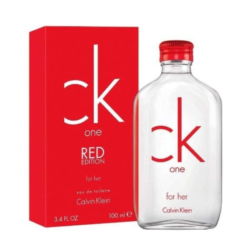 Ck One Red Edition Eau De Toilette 1.7 Oz