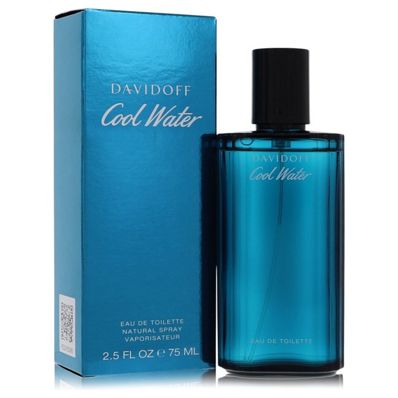 Davidoff Cool Water 2.5 EDT Spray 2.5 Oz Cologne by Zino Davidoff for Men