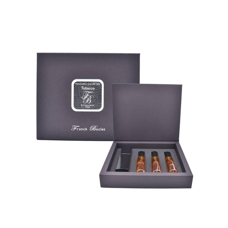 Franck Boclet - Tobacco Travel Spray + 3 Refill bottles edp 20ml