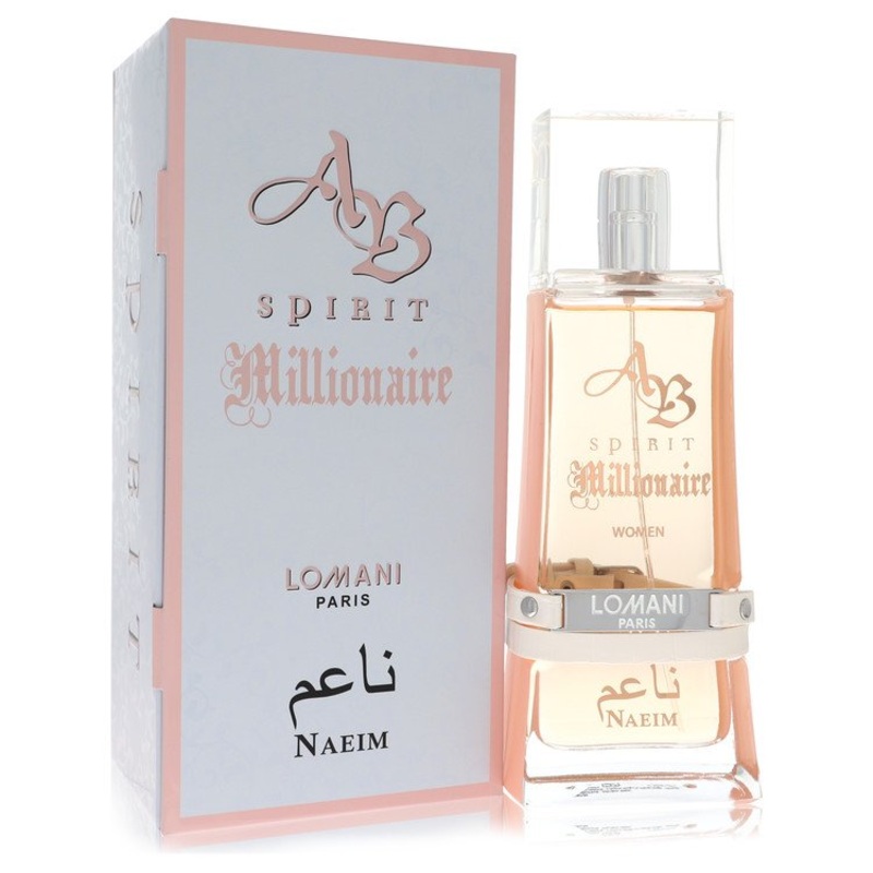Ab Spirit Millionaire Naeim by Lomani For Women Eau De Parfum Spray 3.3 oz