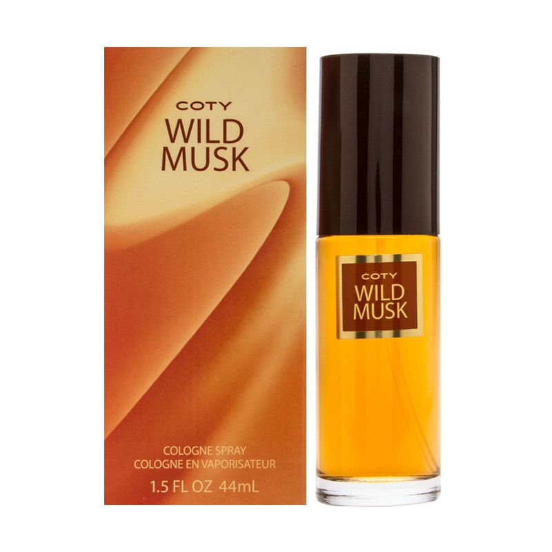 Coty Wild Musk by Coty for Women 1.5 oz Cologne Spray