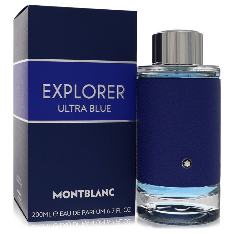Montblanc Explorer Ultra Blue by Mont Blanc Eau De Parfum Spray 6.7 oz for Men - Premium Designer Fragrance