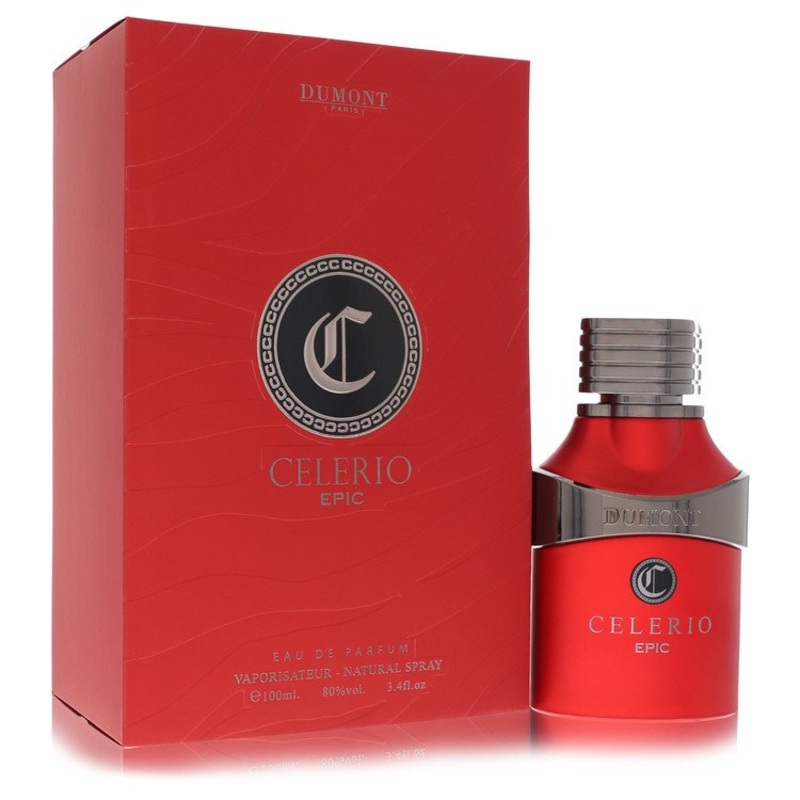 Dumont Celerio Epic by Dumont Paris For Men Eau De Parfum Spray (Unisex) 3.4 oz