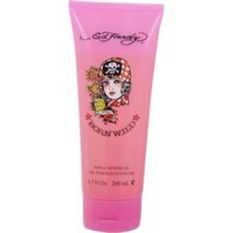 Ed Hardy Born Wild Shower Gel by Christian Audigier 6.7 Oz. Shower Gel For Men
