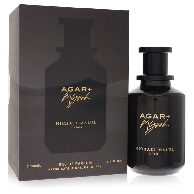 Michael Malul Agar + Myrrh by Michael Malul For Men Eau De Parfum Spray (Unisex) 3.4 oz
