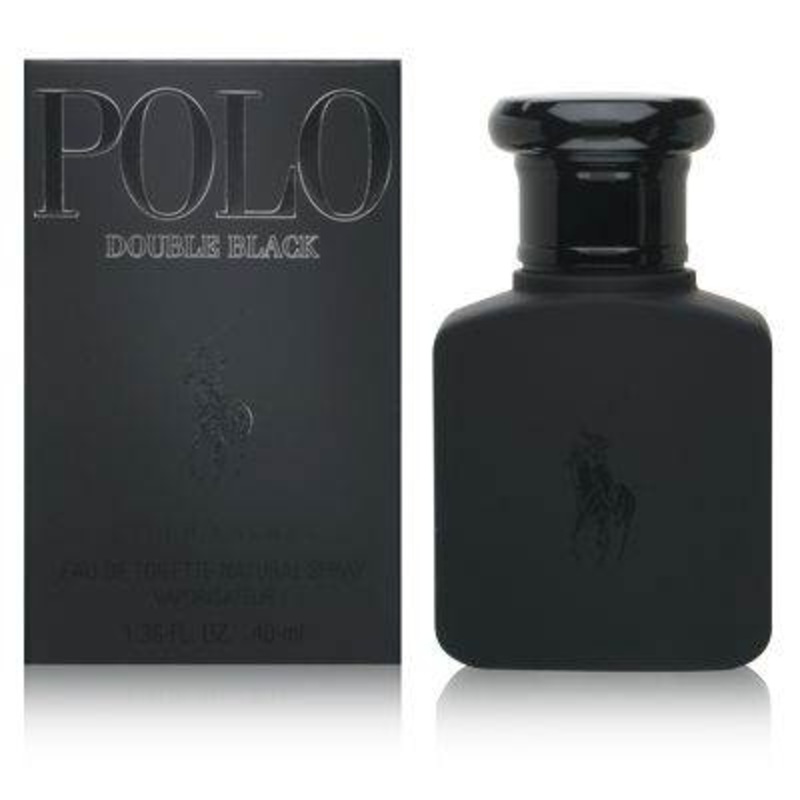 Polo Double Black by Ralph Lauren for Men 4.2 oz Eau de Toilette Spray