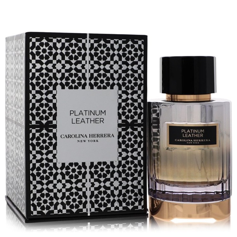 Platinum Leather by Carolina Herrera Eau De Parfum Spray (Unisex) 3.4 oz | Women Collection by AAA Beauty