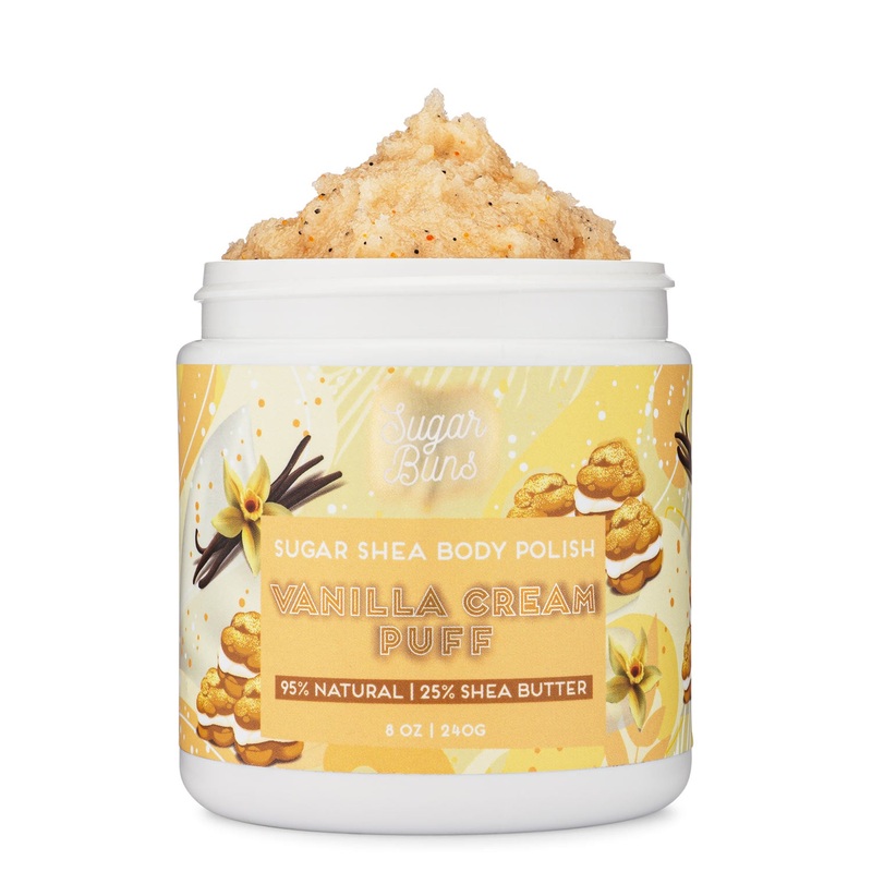 Sugar Shea Body Polish - Vanilla Cream Puff